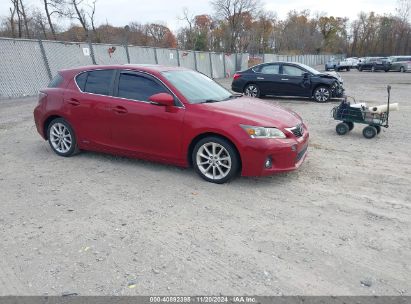 Lot #2992834257 2011 LEXUS CT 200H PREMIUM