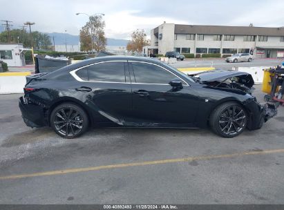 Lot #3056062911 2023 LEXUS IS 350 F SPORT