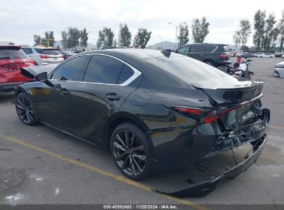 Lot #3056062911 2023 LEXUS IS 350 F SPORT