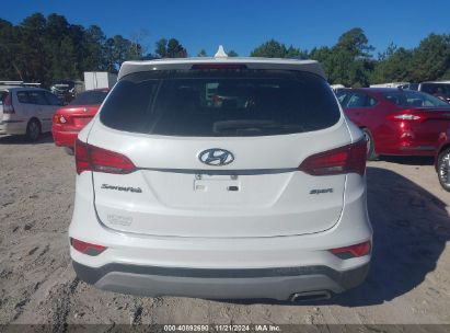 Lot #3052075175 2018 HYUNDAI SANTA FE SPORT 2.4L