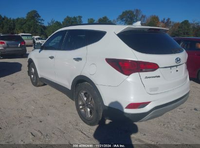 Lot #3052075175 2018 HYUNDAI SANTA FE SPORT 2.4L