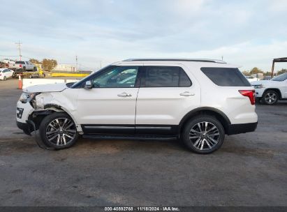 Lot #3035093807 2016 FORD EXPLORER PLATINUM