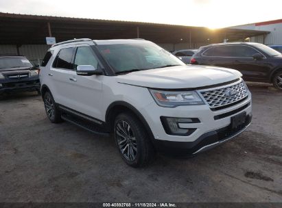 Lot #3035093807 2016 FORD EXPLORER PLATINUM