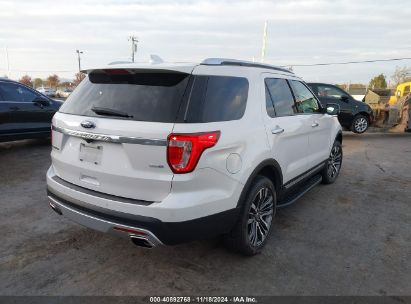 Lot #3035093807 2016 FORD EXPLORER PLATINUM