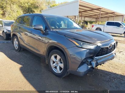 Lot #2992828895 2023 TOYOTA HIGHLANDER LE