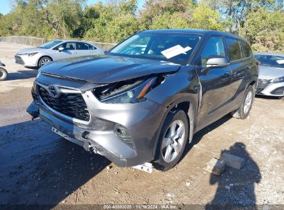 Lot #2992828895 2023 TOYOTA HIGHLANDER LE