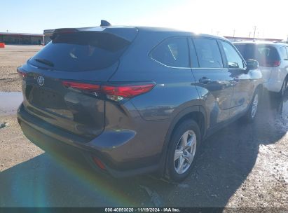 Lot #2992828895 2023 TOYOTA HIGHLANDER LE