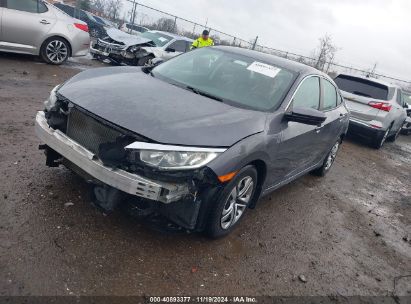 Lot #3035070548 2017 HONDA CIVIC LX