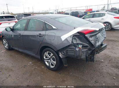 Lot #3035070548 2017 HONDA CIVIC LX