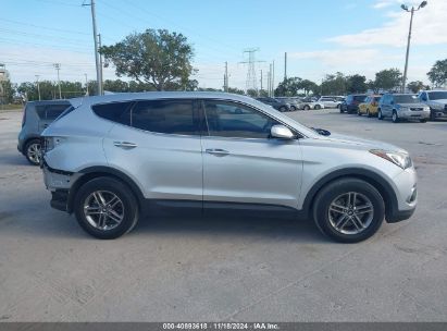 Lot #3051082845 2017 HYUNDAI SANTA FE SPORT 2.4L