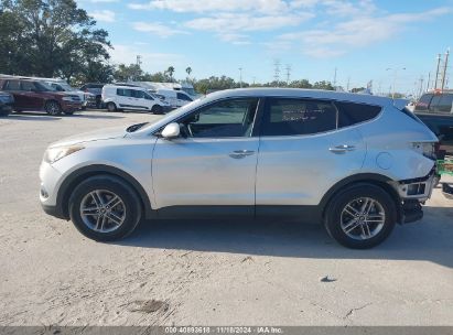 Lot #3051082845 2017 HYUNDAI SANTA FE SPORT 2.4L