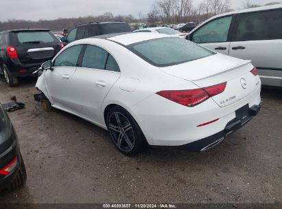 Lot #3052075156 2020 MERCEDES-BENZ CLA 250 4MATIC