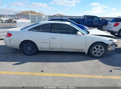 Lot #3045360213 2002 TOYOTA CAMRY SOLARA SLE V6