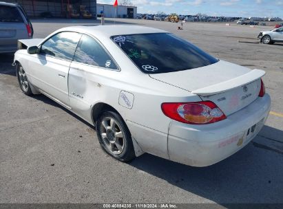 Lot #3045360213 2002 TOYOTA CAMRY SOLARA SLE V6