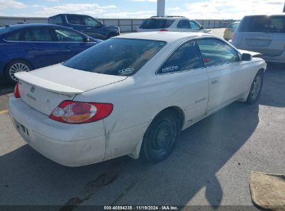 Lot #3045360213 2002 TOYOTA CAMRY SOLARA SLE V6