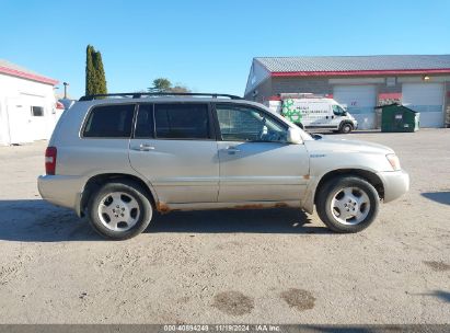 Lot #2992821152 2004 TOYOTA HIGHLANDER LIMITED V6