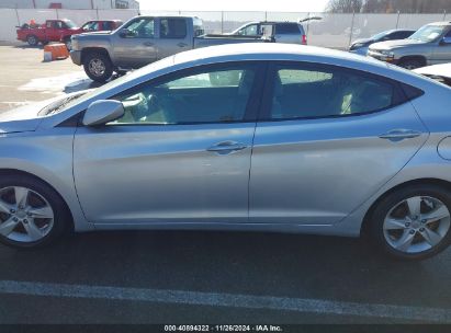 Lot #3035070491 2013 HYUNDAI ELANTRA GLS