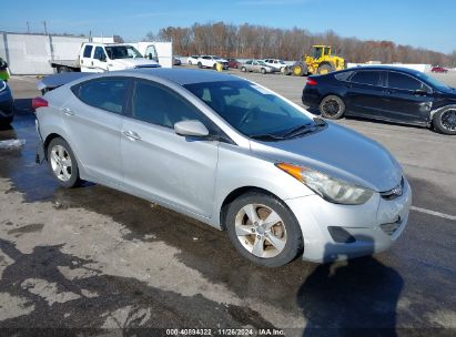 Lot #3035070491 2013 HYUNDAI ELANTRA GLS