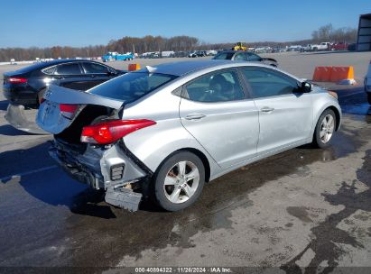 Lot #3035070491 2013 HYUNDAI ELANTRA GLS