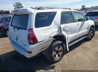 Lot #3035093788 2005 TOYOTA 4RUNNER LIMITED V6