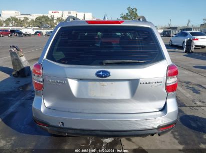 Lot #3035093778 2016 SUBARU FORESTER 2.5I