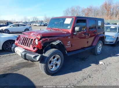 Lot #3052075141 2009 JEEP WRANGLER UNLIMITED SAHARA