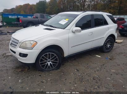 Lot #3050079530 2008 MERCEDES-BENZ ML 350 4MATIC