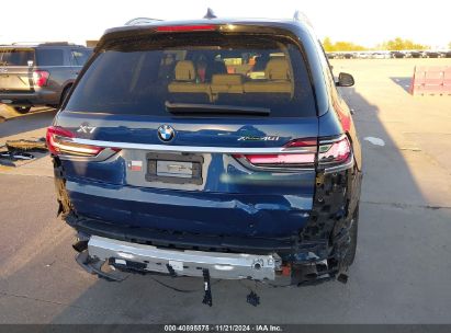 Lot #3035082493 2021 BMW X7 XDRIVE40I