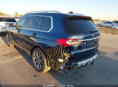 Lot #3035082493 2021 BMW X7 XDRIVE40I