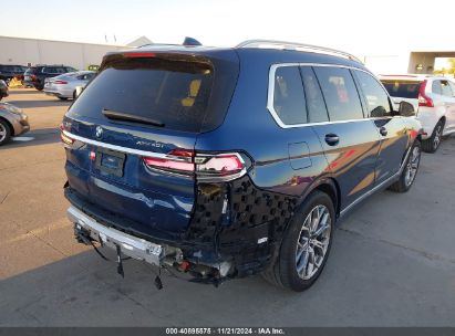 Lot #3035082493 2021 BMW X7 XDRIVE40I