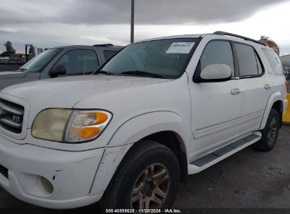 Lot #3035093771 2003 TOYOTA SEQUOIA LIMITED V8