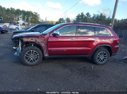 Lot #3047412000 2019 JEEP GRAND CHEROKEE LIMITED 4X4