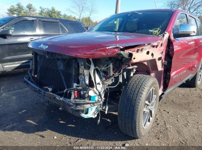 Lot #3047412000 2019 JEEP GRAND CHEROKEE LIMITED 4X4