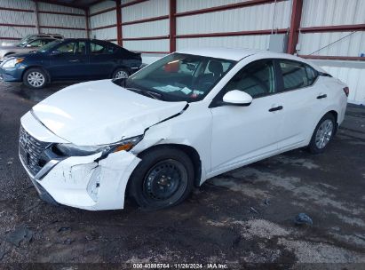 Lot #3035070667 2024 NISSAN SENTRA S XTRONIC CVT