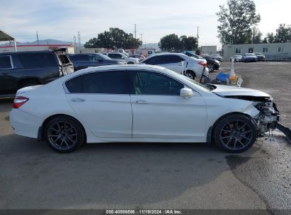 Lot #3031680925 2017 HONDA ACCORD TOURING V6