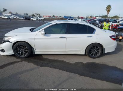 Lot #3031680925 2017 HONDA ACCORD TOURING V6