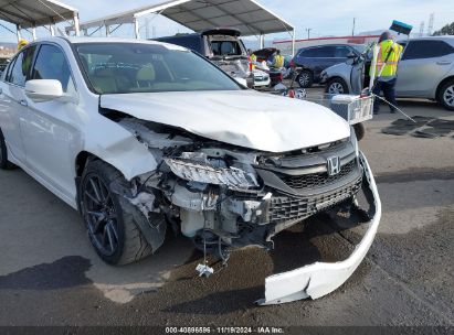 Lot #3031680925 2017 HONDA ACCORD TOURING V6