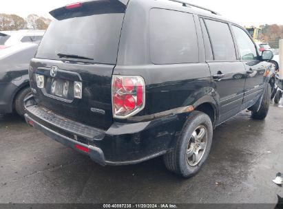 Lot #3007837705 2007 HONDA PILOT EX-L