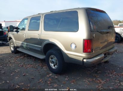 Lot #3005344494 2004 FORD EXCURSION LIMITED