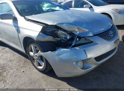 Lot #3010279236 2004 TOYOTA CAMRY SOLARA SLE V6