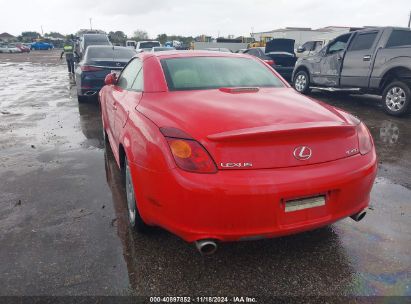 Lot #3039828215 2002 LEXUS SC 430