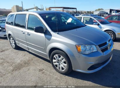 Lot #3018514643 2015 DODGE GRAND CARAVAN SE