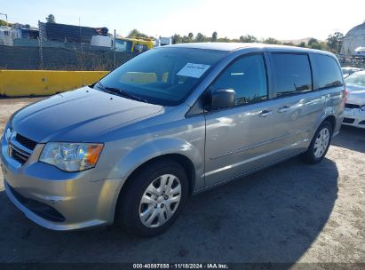 Lot #3018514643 2015 DODGE GRAND CARAVAN SE