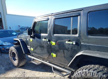 Lot #3037521583 2014 JEEP WRANGLER UNLIMITED SPORT