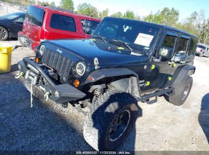 Lot #3037521583 2014 JEEP WRANGLER UNLIMITED SPORT