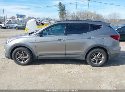 Lot #3051076786 2018 HYUNDAI SANTA FE SPORT 2.4L