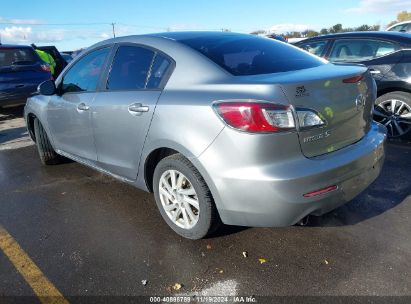 Lot #3047411964 2012 MAZDA MAZDA3 I TOURING