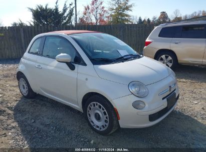 Lot #2992821111 2012 FIAT 500C POP