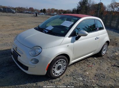 Lot #2992821111 2012 FIAT 500C POP