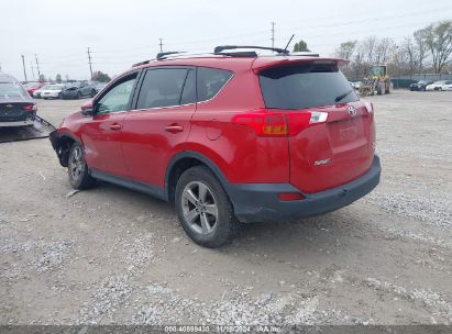 Lot #3035070468 2015 TOYOTA RAV4 XLE